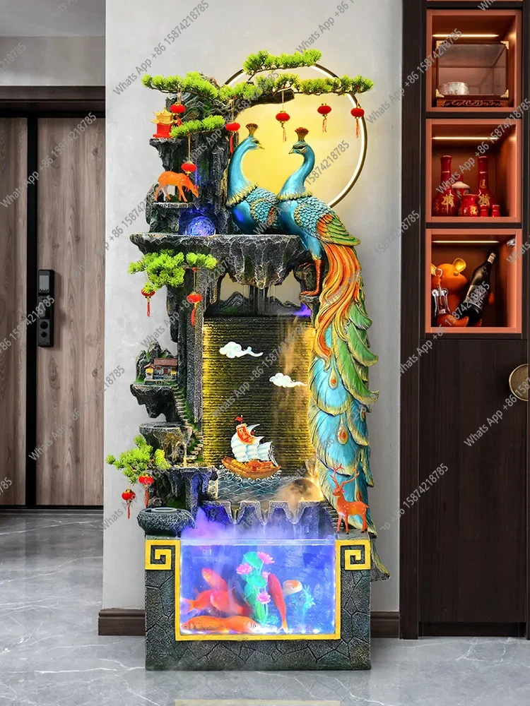C Lucky Flow Ornament Circulating Water Entrance Rockery Fountain Fish Tank Shengcai Feng Shui Wheel Landing Landscape
C Lucky Flow Ornament Circulating Water Entrance Rockery Fountain Fish Tank Shengcai Feng Shui Wheel Landing Landscape