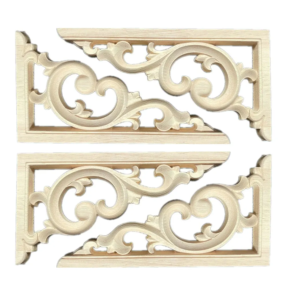 4PCS 8-28cm Flower Cabinet Wood Carved Applique Decal Frame Onlay Furniture Decoration Accessory Home Decor Cabinet Door Craft
4PCS 8-28cm Flower Cabinet Wood Carved Applique Decal Frame Onlay Furniture Decoration Accessory Home Decor Cabinet Door Craft