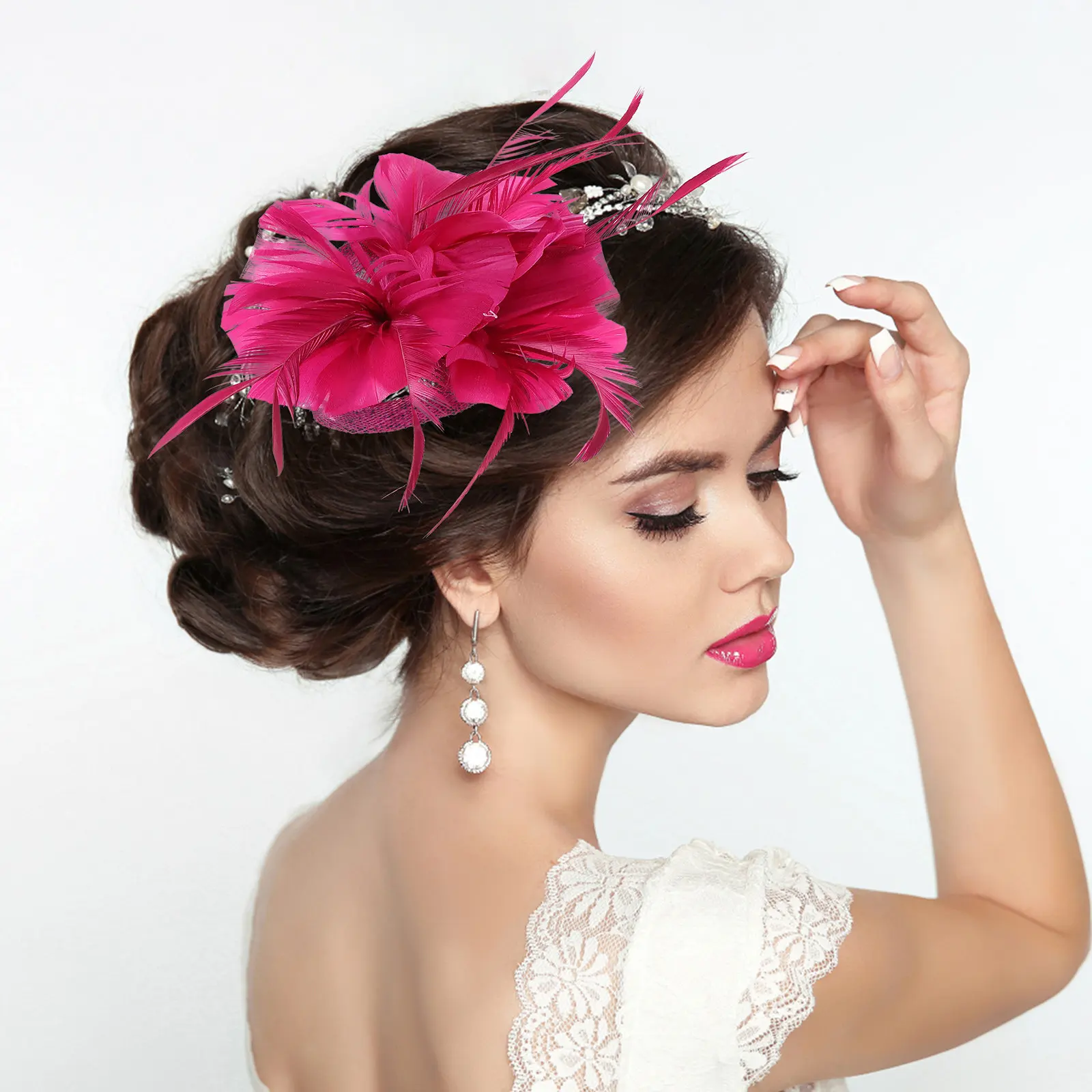 1Pcs Plume Hair Clip Elegant Headpiece for Wedding Bridal Bridesmaid Party Prom Evening Formal Dressy Stylish Hair
1Pcs Plume Hair Clip Elegant Headpiece for Wedding Bridal Bridesmaid Party Prom Evening Formal Dressy Stylish Hair