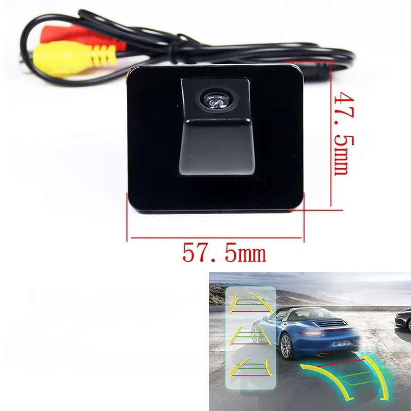 HD Dynamic Trajectory Tracking Car Rear View Reverse Camera For Kia K5 Optima Cerato for Hyundai i40 Sedan Parking Accessories
HD Dynamic Trajectory Tracking Car Rear View Reverse Camera For Kia K5 Optima Cerato for Hyundai i40 Sedan Parking Accessories