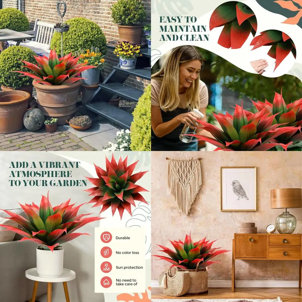 Пара из 28 искусственных растений красной агнуты, устойчивых к ультрафиолетовому излучению, идеально подходящих для домашнего или наружного декора дома и офиса (больших)
Пара из 28 искусственных растений красной агнуты, устойчивых к ультрафиолетовому излучению, идеально подходящих для домашнего или наружного декора дома и офиса (больших)