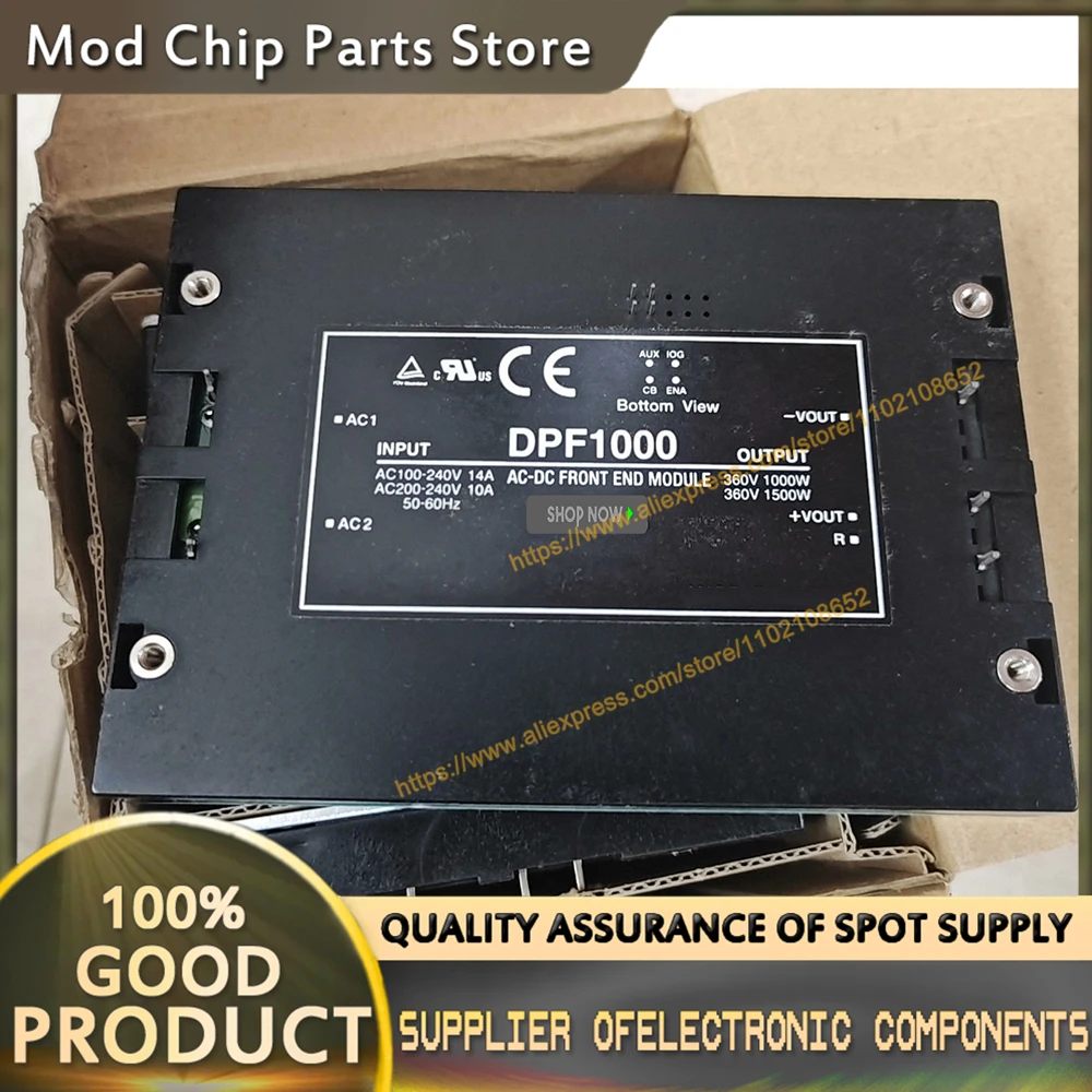 DPF1000 PFC: 100/240VAC-360VDC 1000W NEW MODULE
DPF1000 PFC: 100/240VAC-360VDC 1000W NEW MODULE