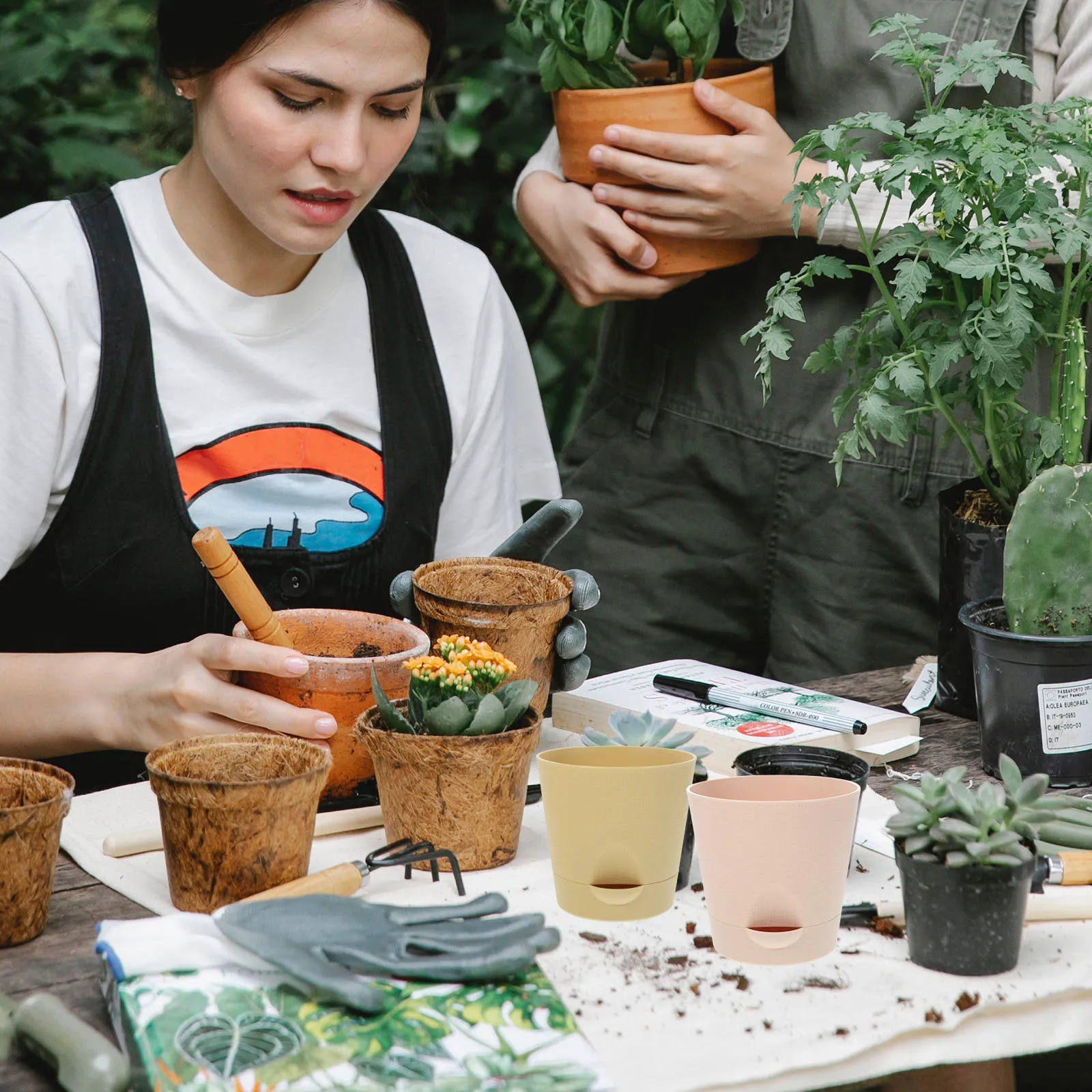 Small Automatic Water Absorbent Flower Pot Plant Pots Indoor Decorate Large Garden
Small Automatic Water Absorbent Flower Pot Plant Pots Indoor Decorate Large Garden