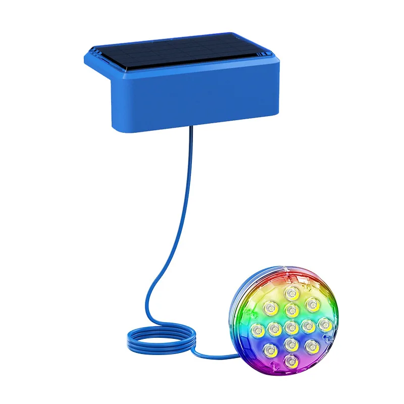 Outdoor Solar Pool Light LED Underwater Circular Rainbow Waterproof IP68 Underwater Light
Outdoor Solar Pool Light LED Underwater Circular Rainbow Waterproof IP68 Underwater Light