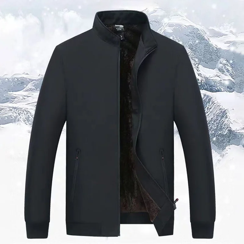 Men Thermal Warm Winter Jackets Casual Fleece Lining Coats Windproof Casual Business Jacket Thick Warm Outdoor Walking Outerwear
Men Thermal Warm Winter Jackets Casual Fleece Lining Coats Windproof Casual Business Jacket Thick Warm Outdoor Walking Outerwear