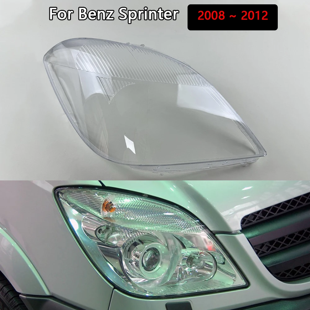 For Benz Sprinter 2008 2009 2010 2011 2012 Headlamp Cover Transparent Headlight Lens Plexiglass Replace Original Lampshade
For Benz Sprinter 2008 2009 2010 2011 2012 Headlamp Cover Transparent Headlight Lens Plexiglass Replace Original Lampshade