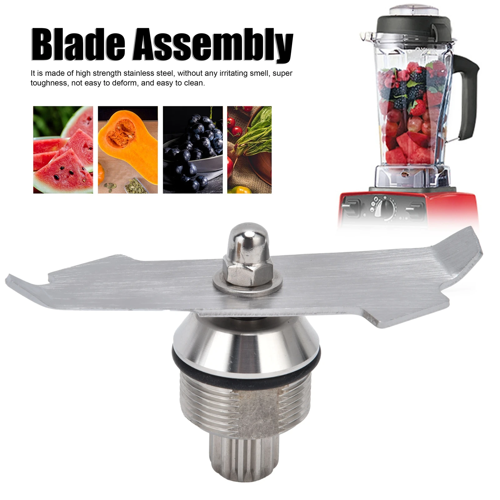Blender Blade Set, Stainless Steel Blender Blade Assembly - Compatible with Advance RS, Ultra-Quiet Operation, Easy Cleaning
Blender Blade Set, Stainless Steel Blender Blade Assembly - Compatible with Advance RS, Ultra-Quiet Operation, Easy Cleaning