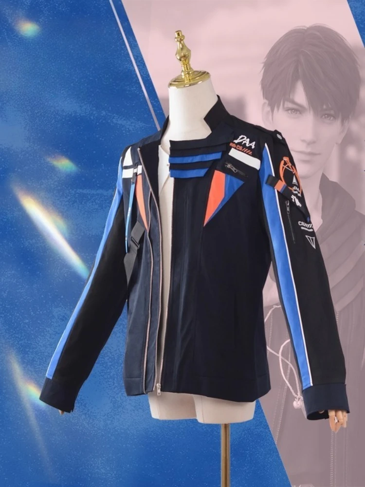Игра Love And Deepspace Caleb Косплей Костюм для взрослых Унисекс Куртка-бомбер с длинными рукавами Повседневный топ Пальто-авиатор マ ayrル 하우주
Игра Love And Deepspace Caleb Косплей Костюм для взрослых Унисекс Куртка-бомбер с длинными рукавами Повседневный топ Пальто-авиатор マ ayrル 하우주