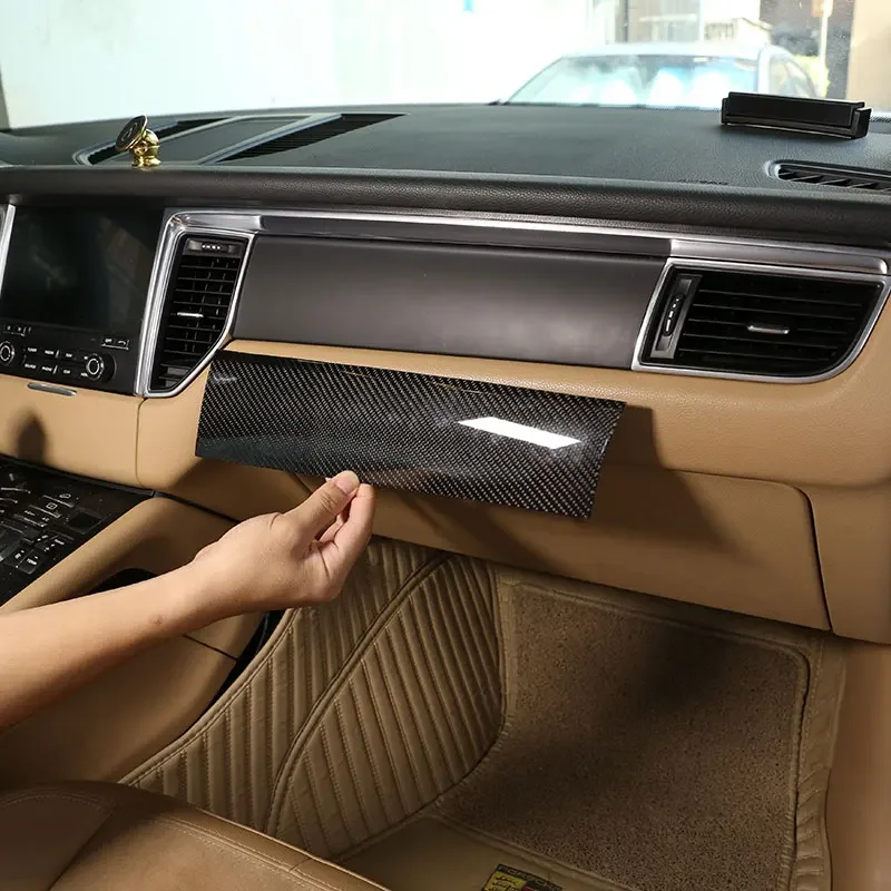 For Porsche Macan 2014-2023 Real Carbon Fiber Car Center Console Copilot Panel Cover Trim Sticker Car Accessories
For Porsche Macan 2014-2023 Real Carbon Fiber Car Center Console Copilot Panel Cover Trim Sticker Car Accessories