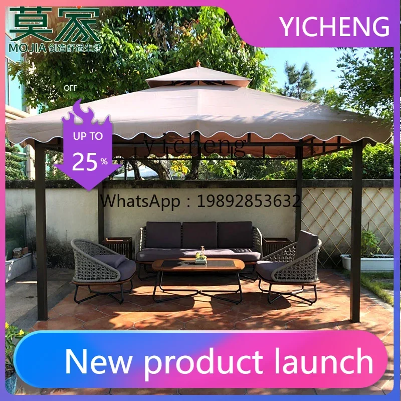 LYY outdoor pavilion chalet courtyard garden agritainment farm tent outdoor wrought iron pavilion
LYY outdoor pavilion chalet courtyard garden agritainment farm tent outdoor wrought iron pavilion