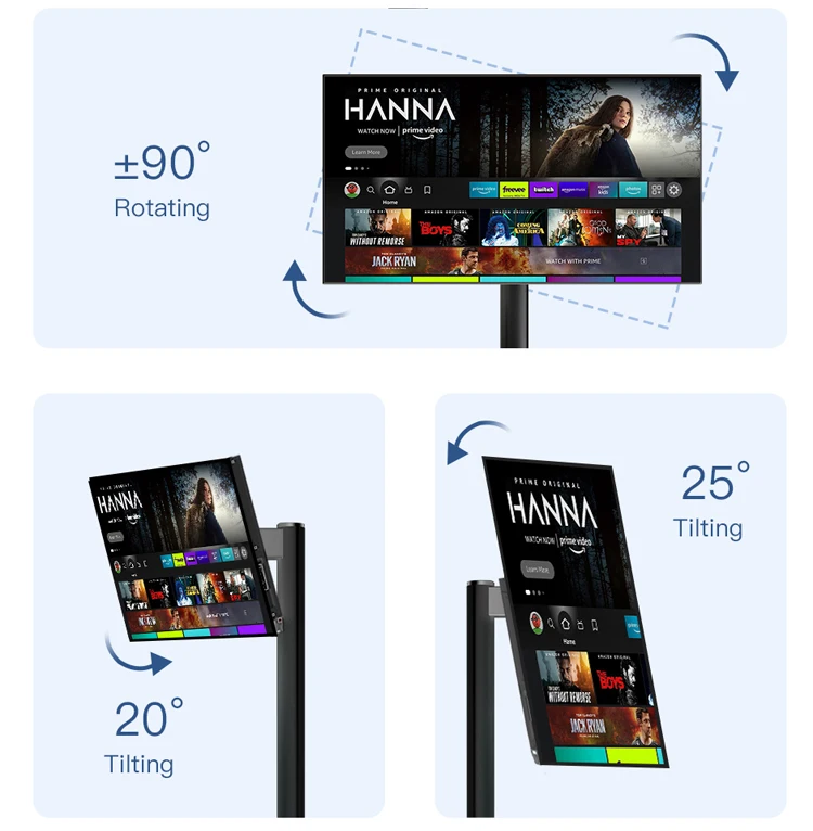21,5-дюймовый LED HDTV-телевизор на Android 10 с сенсорным экраном для дома/спортзала
21,5-дюймовый LED HDTV-телевизор на Android 10 с сенсорным экраном для дома/спортзала