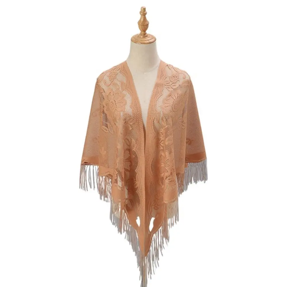 Mesh Yarn Lace Flower Tassel Scarf Bride Wedding Shawl Cheongsam Shawl Embroidery Flower Shawl Head Scarf Sunscreen
Mesh Yarn Lace Flower Tassel Scarf Bride Wedding Shawl Cheongsam Shawl Embroidery Flower Shawl Head Scarf Sunscreen
