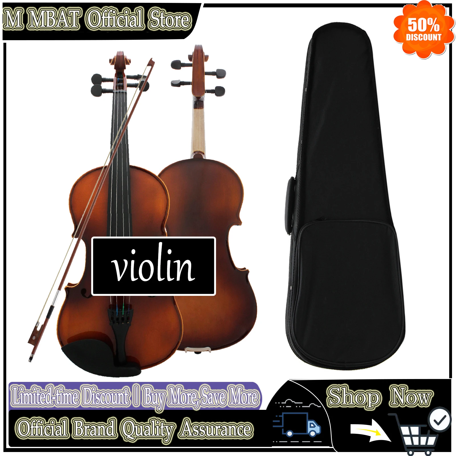 Акустическая скрипка M MBAT 4/4, 3/4, 1/2, глянцевая, из клена, высококачественная, с футляром, профессиональный набор струнных инструментов для начинающих
Акустическая скрипка M MBAT 4/4, 3/4, 1/2, глянцевая, из клена, высококачественная, с футляром, профессиональный набор струнных инструментов для начинающих