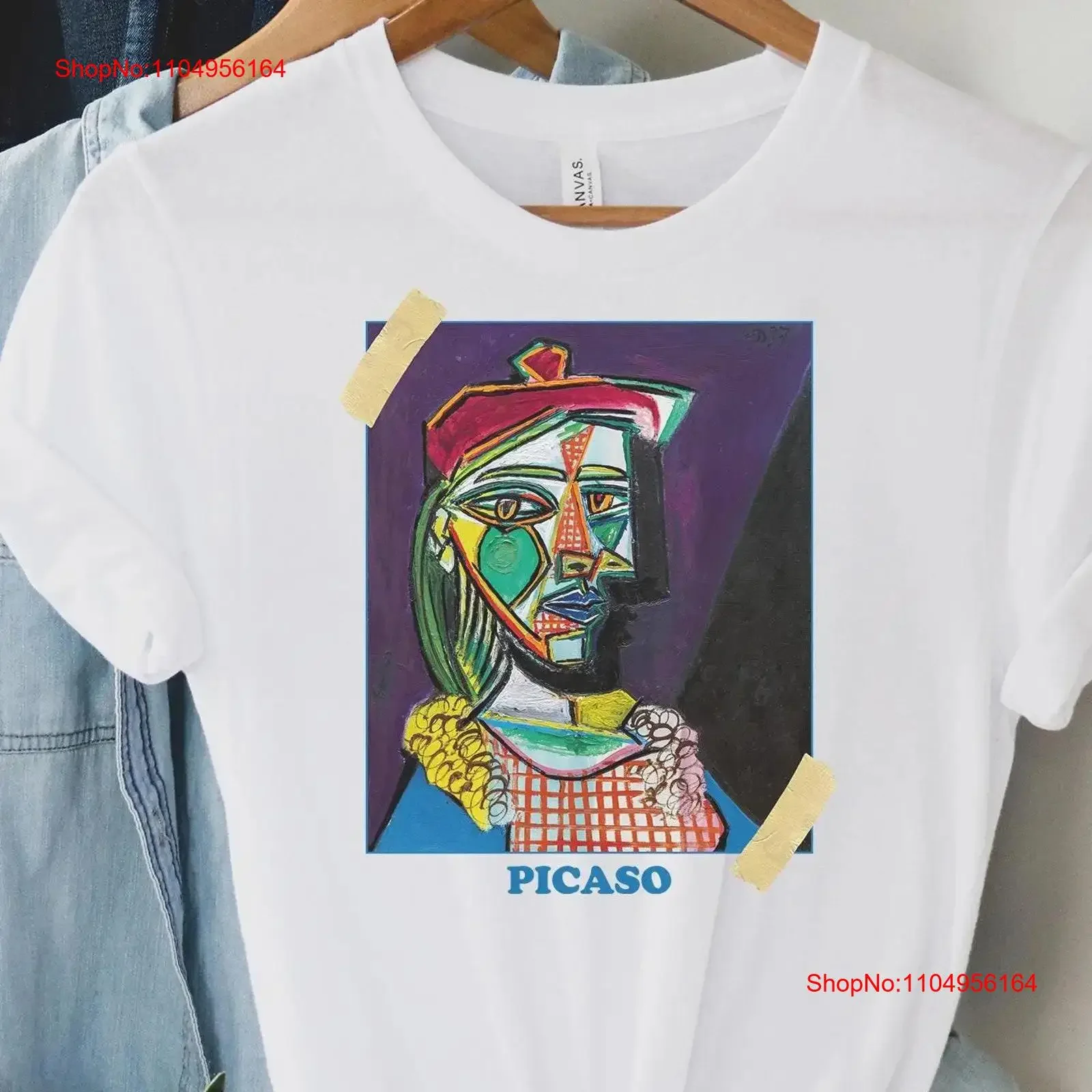 Рубашка Пикассо Пикассо Картина T Художник Топ подарки Искусство Крутой Эстетический Трендовый Винтаж Стираная Слегка мода 
Рубашка Пикассо Пикассо Картина T Художник Топ подарки Искусство Крутой Эстетический Трендовый Винтаж Стираная Слегка мода
