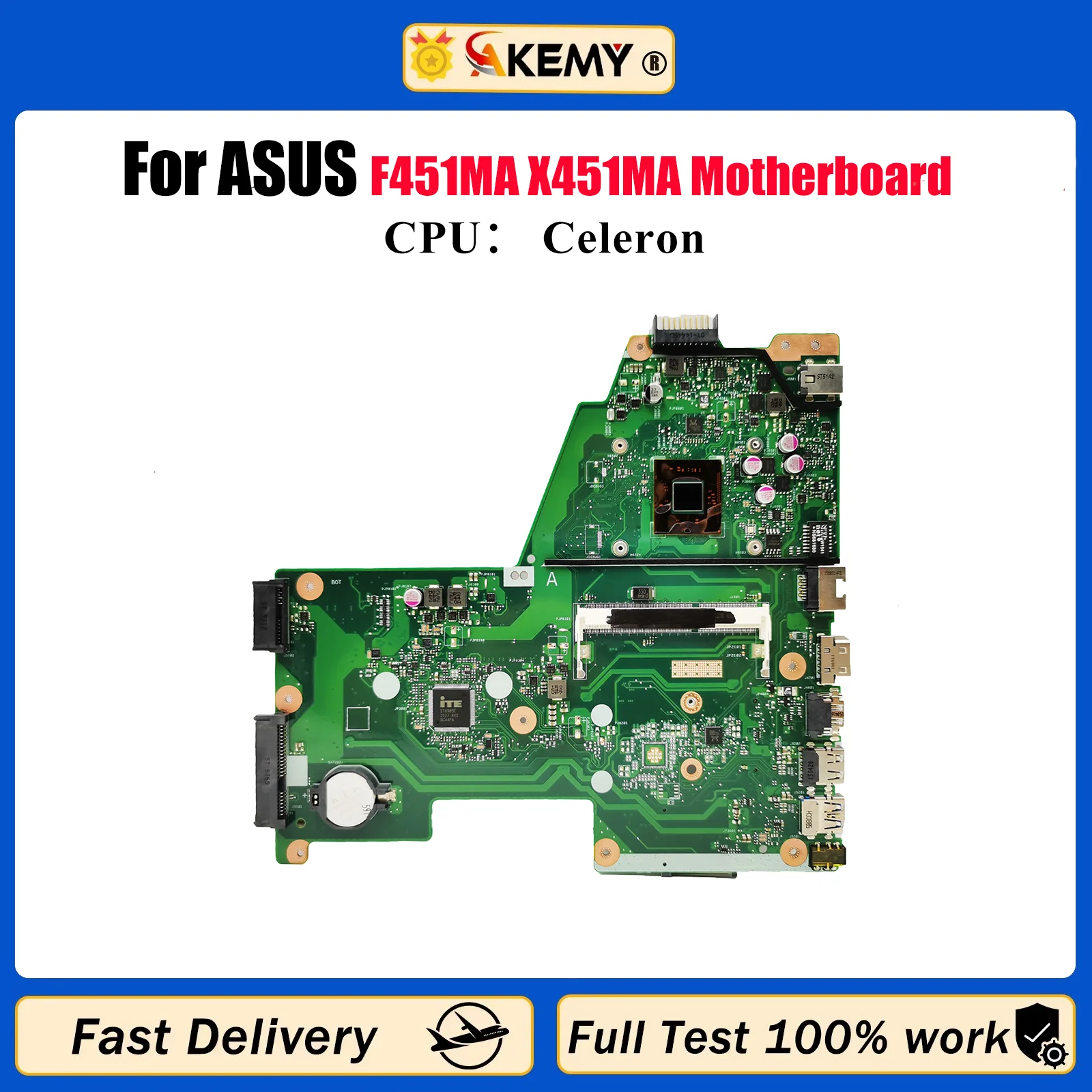 X451MA Материнская плата для ноутбука ASUS VivoBook X451M F451MA X451MA Материнская плата для ноутбука с процессором Celeron 100% тестирование ОК быстрая доставка
X451MA Материнская плата для ноутбука ASUS VivoBook X451M F451MA X451MA Материнская плата для ноутбука с процессором Celeron 100% тестирование ОК быстрая доставка