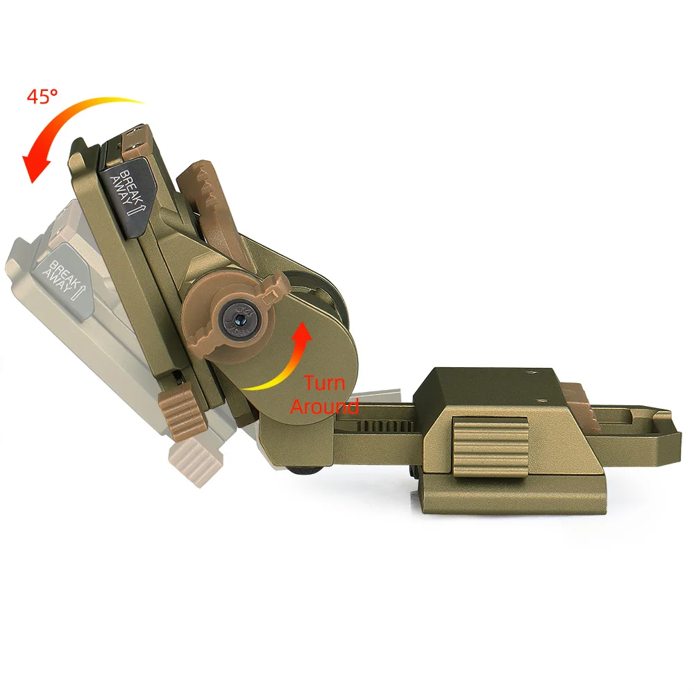 L4 G24 Style night vision mounts for Googgle NVG Helmet Adapters Mounts Helmet Accessories OS24-0049
L4 G24 Style night vision mounts for Googgle NVG Helmet Adapters Mounts Helmet Accessories OS24-0049