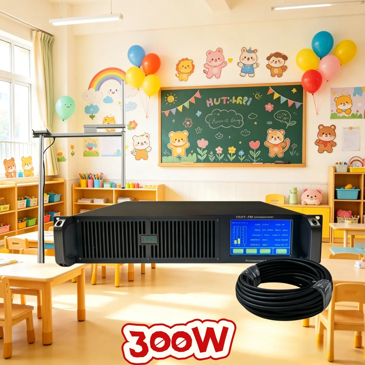 YXHT-2, FM-трансмиттер 300 Вт с антенной, радиостанция, для школьных объявлений, цифровая модуляция, низкое энергопотребление, стабильная работа
YXHT-2, FM-трансмиттер 300 Вт с антенной, радиостанция, для школьных объявлений, цифровая модуляция, низкое энергопотребление, стабильная работа