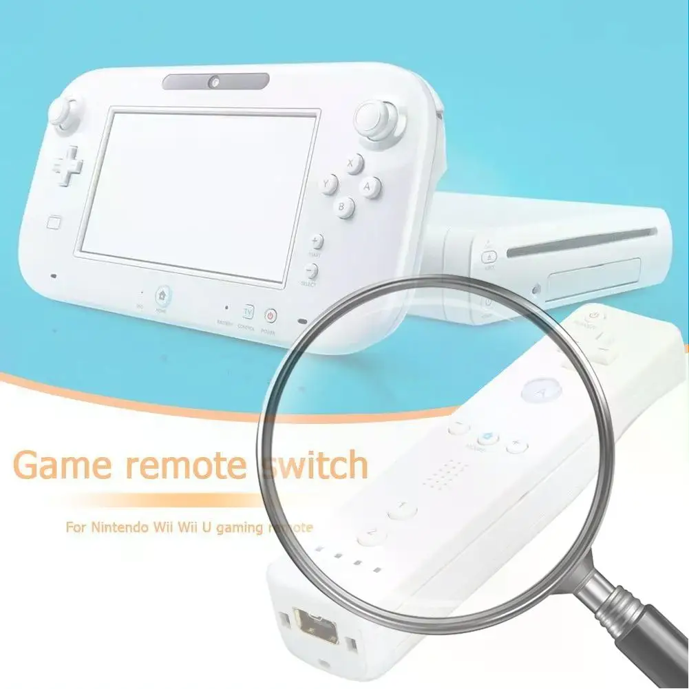 Беспроводной геймпад-контроллер для Nintendo Wii/Wii U
Беспроводной геймпад-контроллер для Nintendo Wii/Wii U