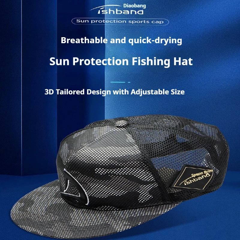 Рыболовная шапка Рыболовная шапка Летняя дышащая быстросохнущая трехмерная спортивная шапка с регулируемой пряжкой и регулируемой пряжкой
Рыболовная шапка Рыболовная шапка Летняя дышащая быстросохнущая трехмерная спортивная шапка с регулируемой пряжкой и регулируемой пряжкой