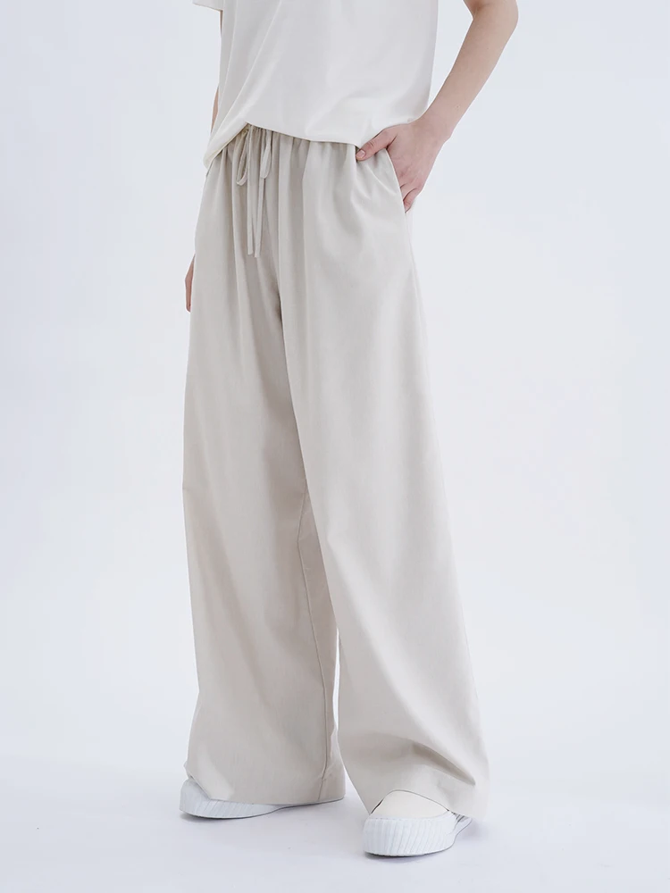 New Spring Summer Linen Cotton Quick Dry Iron Free Wide Leg Straight Cut Lazy Pants High Waist Trousers for Women Commute Style
New Spring Summer Linen Cotton Quick Dry Iron Free Wide Leg Straight Cut Lazy Pants High Waist Trousers for Women Commute Style