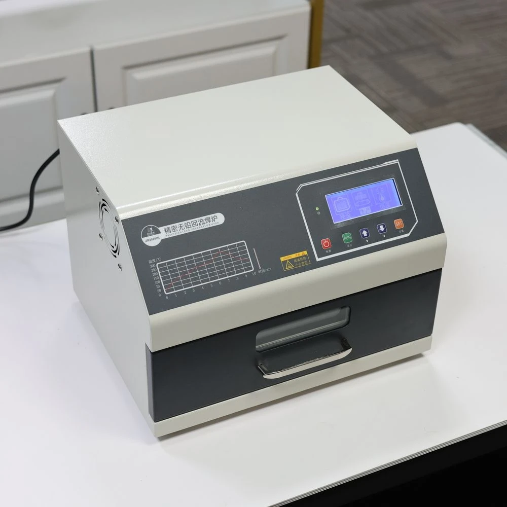 ZB2520HL Intelligent Temperature Control System Reflow Oven with Preheating Holding and Cooling Functions 1600W Power
ZB2520HL Intelligent Temperature Control System Reflow Oven with Preheating Holding and Cooling Functions 1600W Power