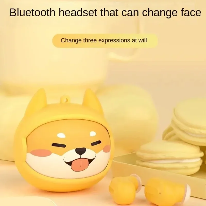 Cute pet in ear Bluetooth earphones with low latency,long battery life,sliding charging case,cartoon earphones for stress relief
Cute pet in ear Bluetooth earphones with low latency,long battery life,sliding charging case,cartoon earphones for stress relief