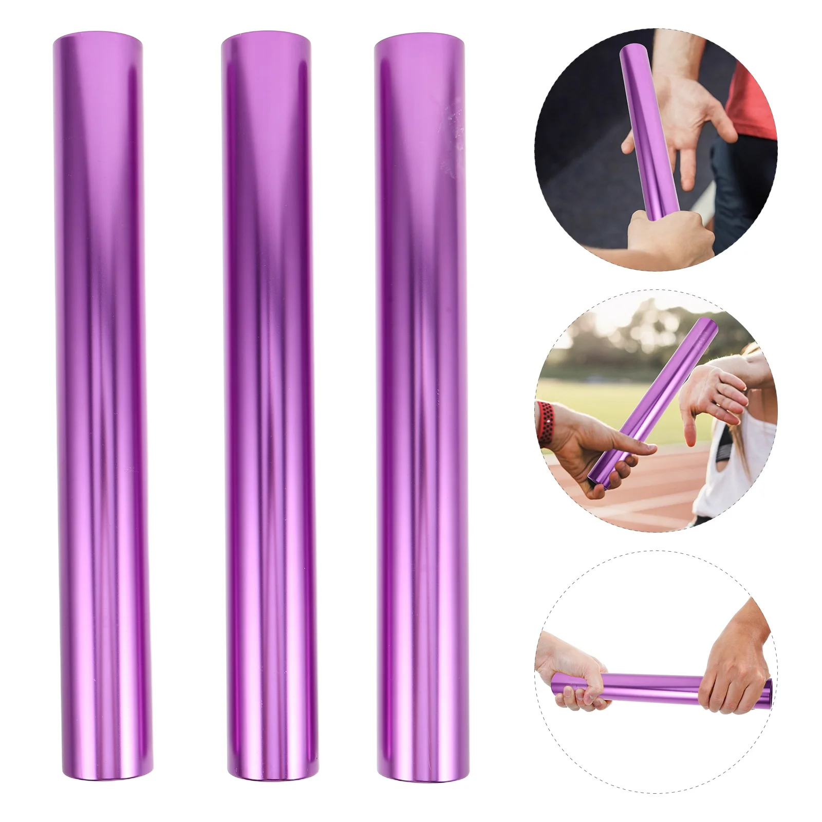3pcs Aluminum Alloy Relay 28Mm Lightweight Durable Track Racing Stick For Outdoor Field Race Training Running Competition
3pcs Aluminum Alloy Relay 28Mm Lightweight Durable Track Racing Stick For Outdoor Field Race Training Running Competition