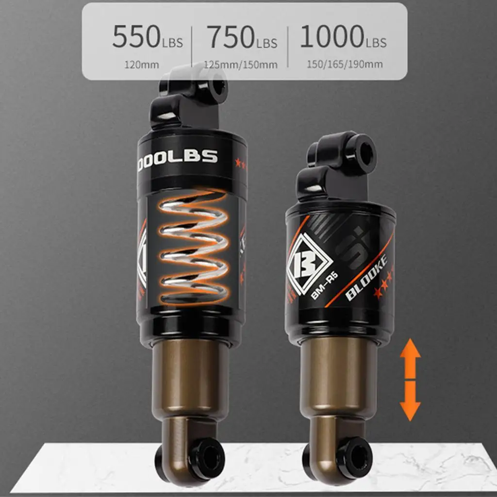 Mountain Bike Air Rear Shock Absorber Kit Oil Pressure Vibration Damping for City Cycle Electric Bike Scooter Refit Component
Mountain Bike Air Rear Shock Absorber Kit Oil Pressure Vibration Damping for City Cycle Electric Bike Scooter Refit Component