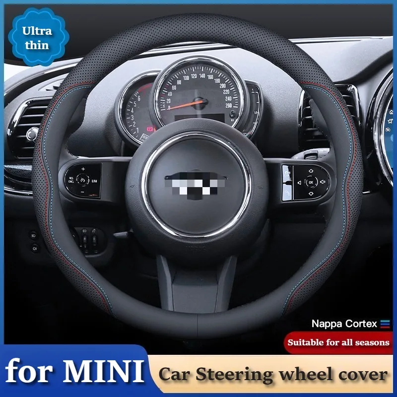 Leather Car Steering Wheel Cover for MINI One Cooper F55 F54 F60 Clubman Countryman Car Accessories Interior Steering Wheel Grip
Leather Car Steering Wheel Cover for MINI One Cooper F55 F54 F60 Clubman Countryman Car Accessories Interior Steering Wheel Grip