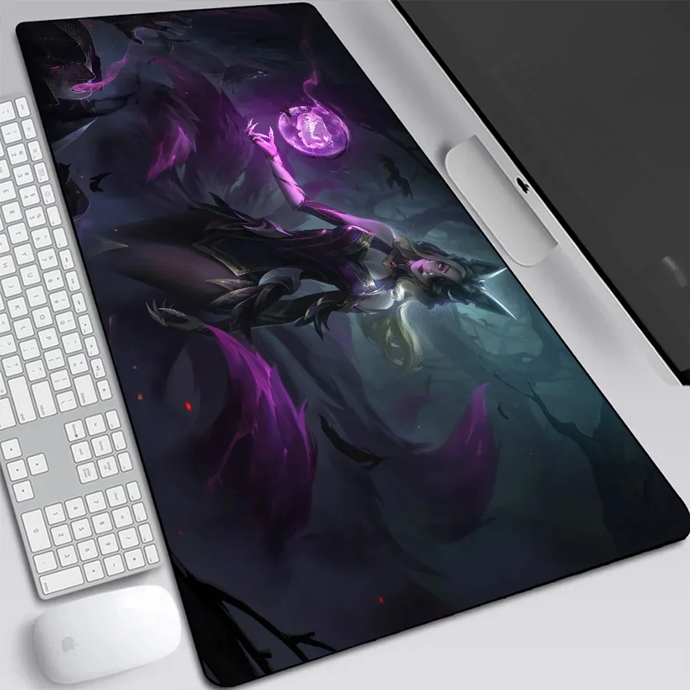Большой игровой коврик для мыши League of Legends Ahri, компьютерный коврик для мыши для ноутбука, коврик для клавиатуры, Настольный коврик для ПК, игровой коврик для мыши, офисный коврик
Большой игровой коврик для мыши League of Legends Ahri, компьютерный коврик для мыши для ноутбука, коврик для клавиатуры, Настольный коврик для ПК, игровой коврик для мыши, офисный коврик