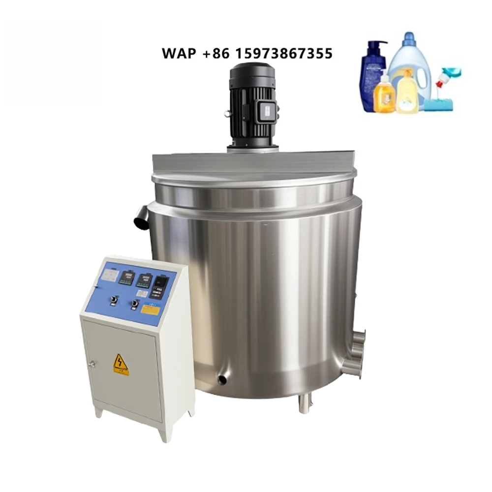 Making Equipment Cosmetic Cream Production Homogenizer Vacuum Emulsifier Agitator Lotion Mixing Machine Steam Heating 360L
Making Equipment Cosmetic Cream Production Homogenizer Vacuum Emulsifier Agitator Lotion Mixing Machine Steam Heating 360L