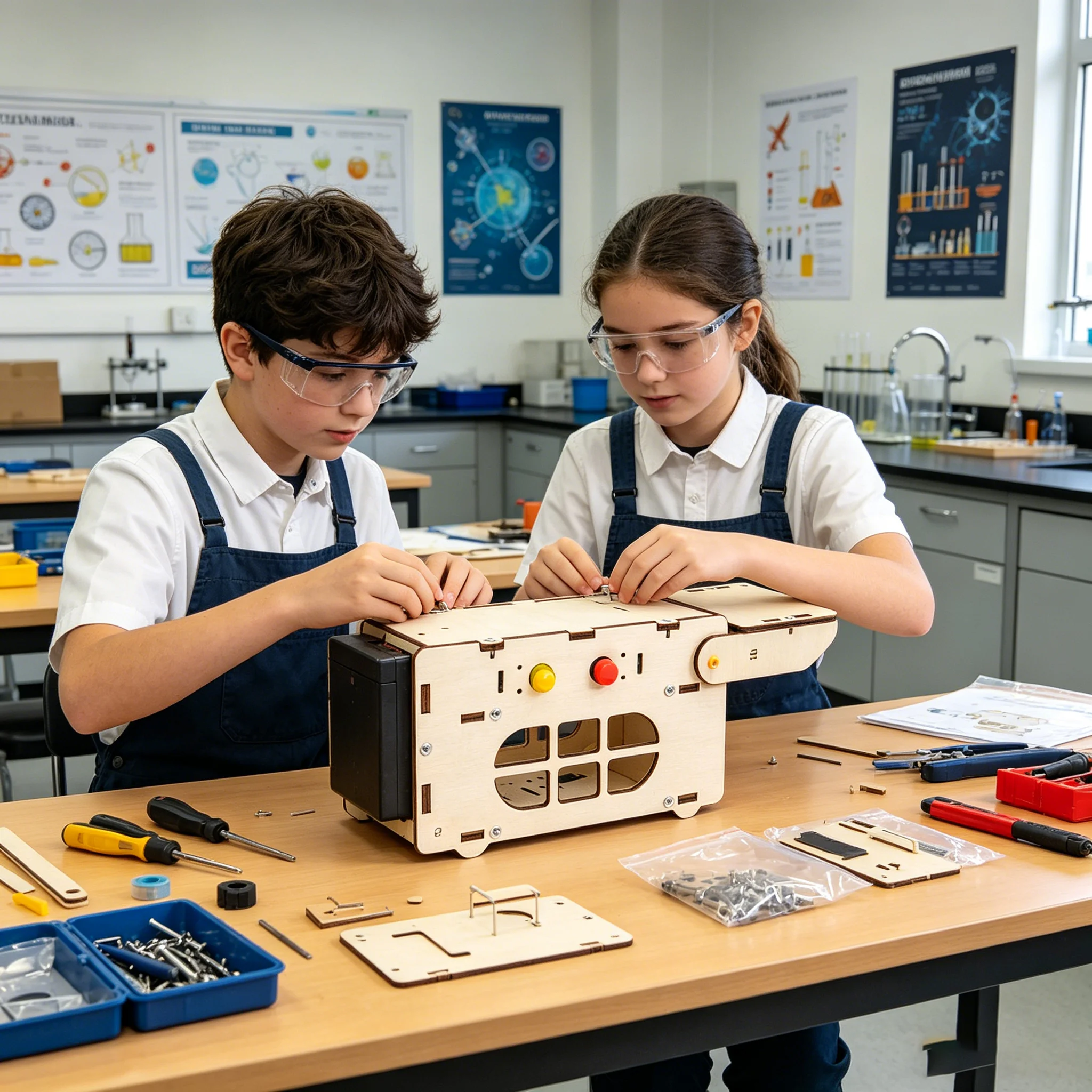 Science Experiment Smart Sensor Mouse Trap Handmade Kit STEAM Education Learning Teaching Aid
Science Experiment Smart Sensor Mouse Trap Handmade Kit STEAM Education Learning Teaching Aid