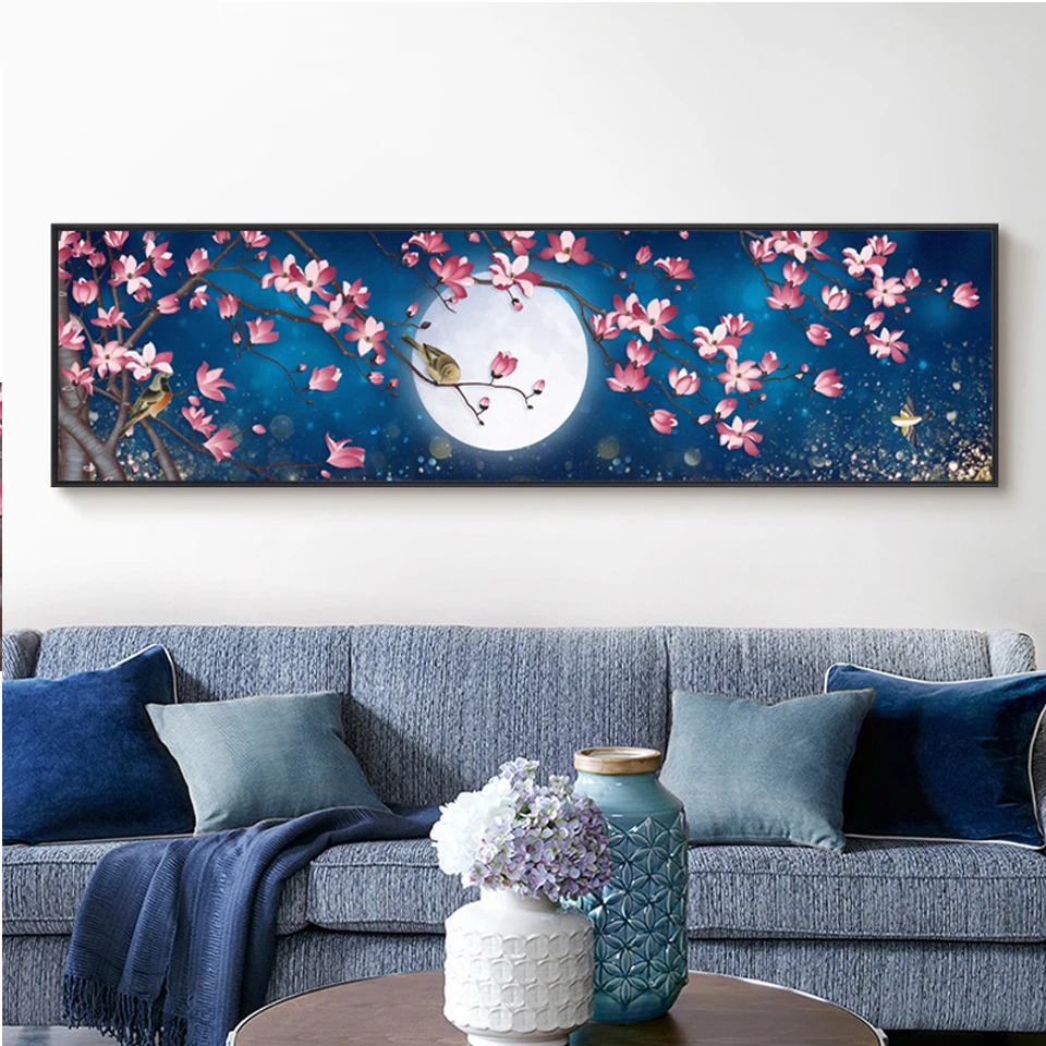 Large Moonlight Landscape DIY 5D Diamond Painting Full Drill Square Embroidery Mosaic Art Picture of Rhinestones Home Decor Gift
Large Moonlight Landscape DIY 5D Diamond Painting Full Drill Square Embroidery Mosaic Art Picture of Rhinestones Home Decor Gift