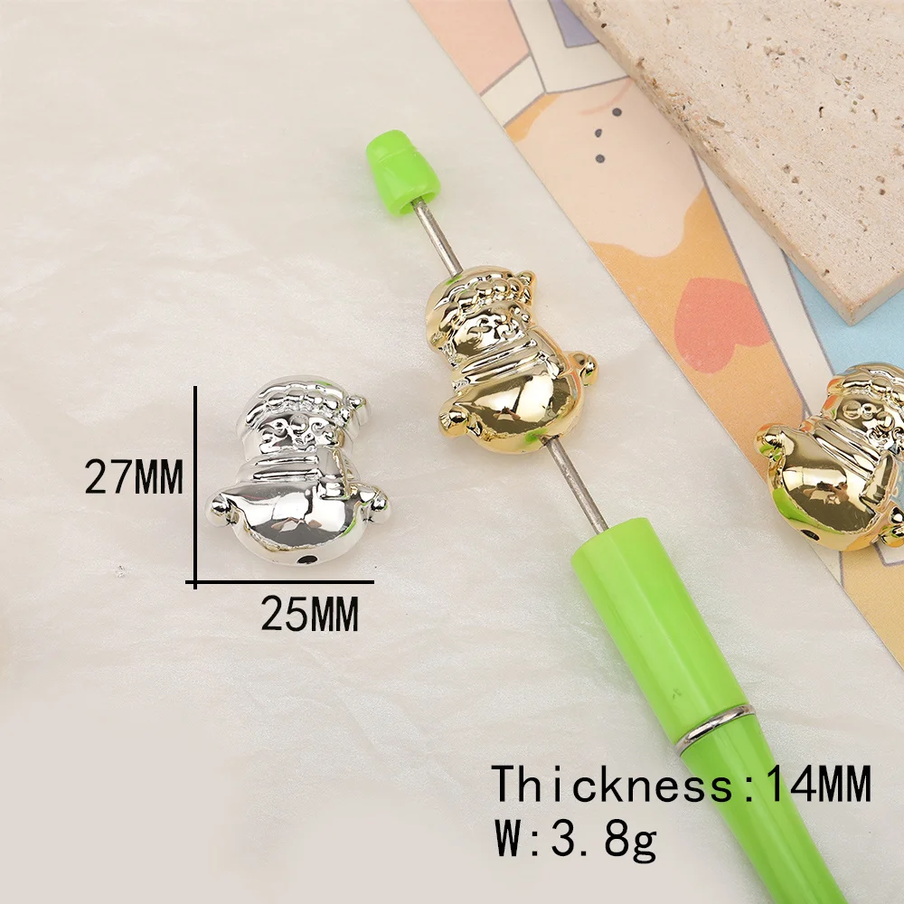 Clearance 100Pcs 25*27MM DIY/UV CCB Effect/Hand Made/Christmas Snowman Shape/Acrylic Beads/Jewelry Findings & Components
Clearance 100Pcs 25*27MM DIY/UV CCB Effect/Hand Made/Christmas Snowman Shape/Acrylic Beads/Jewelry Findings & Components