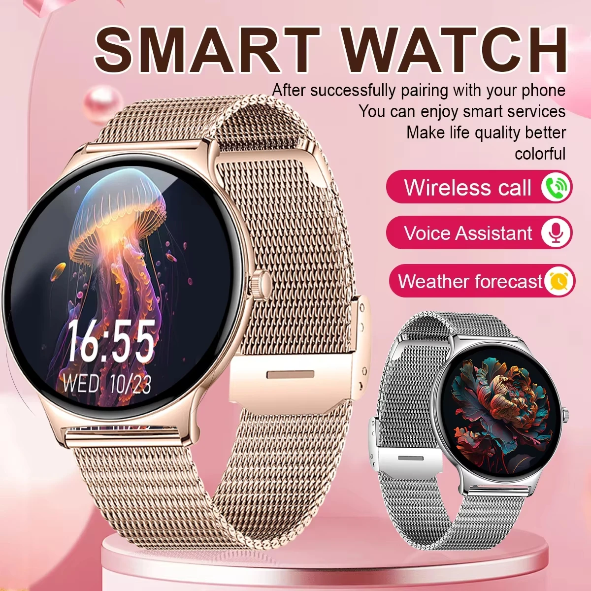 2025 New For Men Women Smart Watch 7mm ultra-thin Bluetooth Call Display Answer Make Call Message Preview Sport Modes DIY Dial
2025 New For Men Women Smart Watch 7mm ultra-thin Bluetooth Call Display Answer Make Call Message Preview Sport Modes DIY Dial