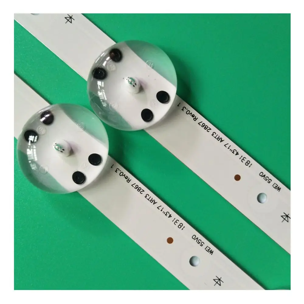 LED strips for LG 43UJ652T-TB 43UJ654T-TD 43UJ654V-TD 43UJ6565-SB LED strips LC430DGG-FKM3 linear strip
LED strips for LG 43UJ652T-TB 43UJ654T-TD 43UJ654V-TD 43UJ6565-SB LED strips LC430DGG-FKM3 linear strip