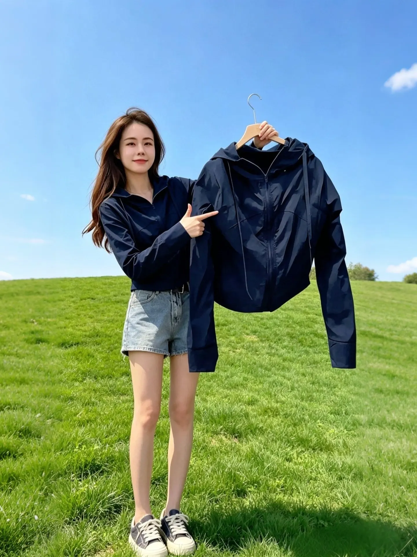 Chic Long Sleeve Hooded Sun Protection Jacket 2026 New Summer Women's Fashion Elegant Open Cardigan Top Breathable Zipper Design
Chic Long Sleeve Hooded Sun Protection Jacket 2026 New Summer Women's Fashion Elegant Open Cardigan Top Breathable Zipper Design