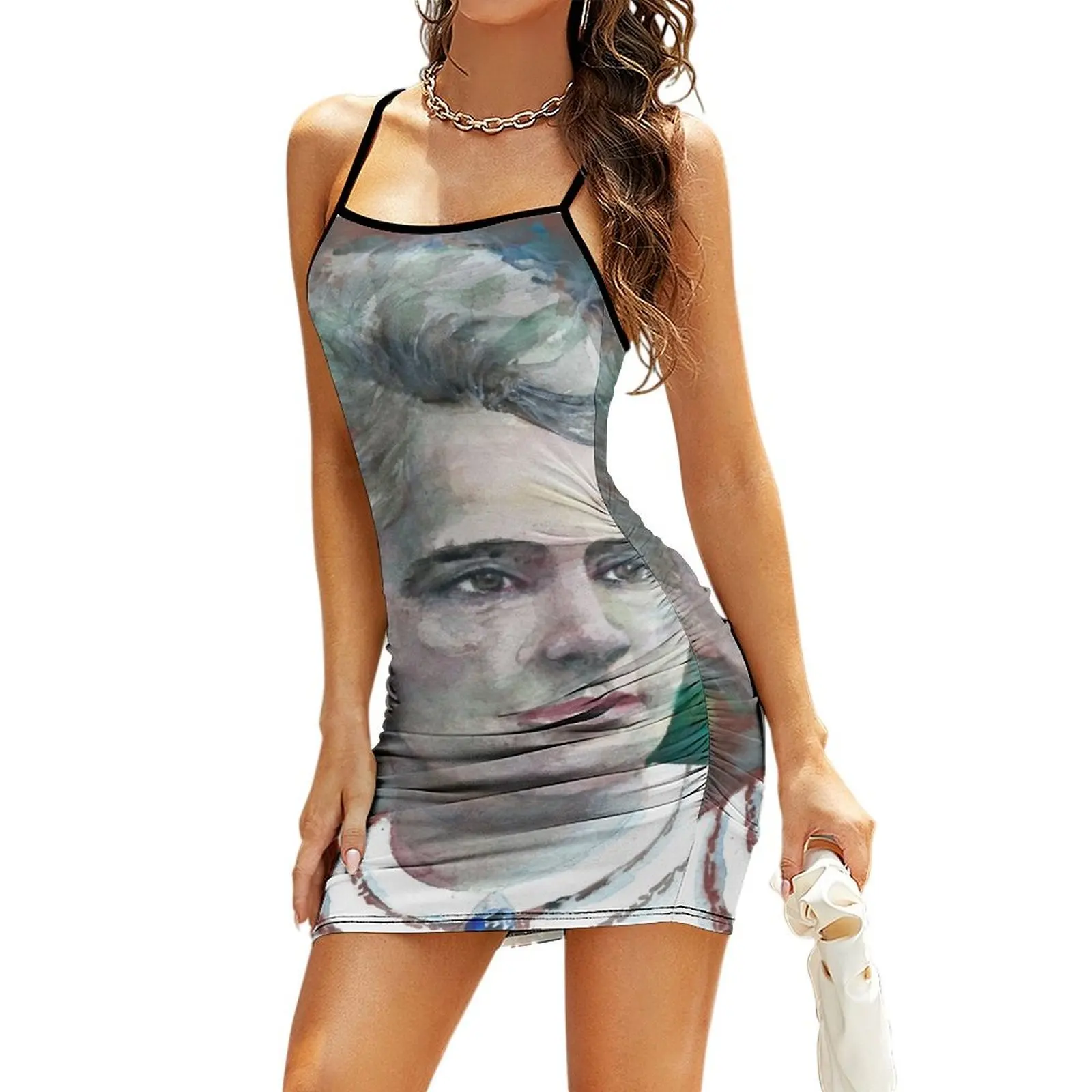 MARIE CURIE - watercolor portrait.3 Sling Dress elegant chic wedding evening dresses women's summer jumpsuit Dress
MARIE CURIE - watercolor portrait.3 Sling Dress elegant chic wedding evening dresses women's summer jumpsuit Dress