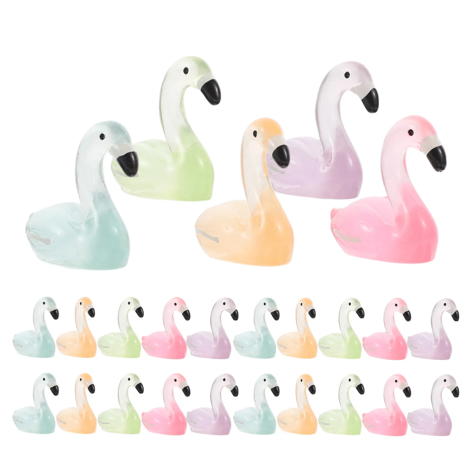 30Pcs Miniature Flamingo Ornaments Resin Small Garden Landscape Statues Office Desktop Decoration Creative Flamingo Adornments
30Pcs Miniature Flamingo Ornaments Resin Small Garden Landscape Statues Office Desktop Decoration Creative Flamingo Adornments