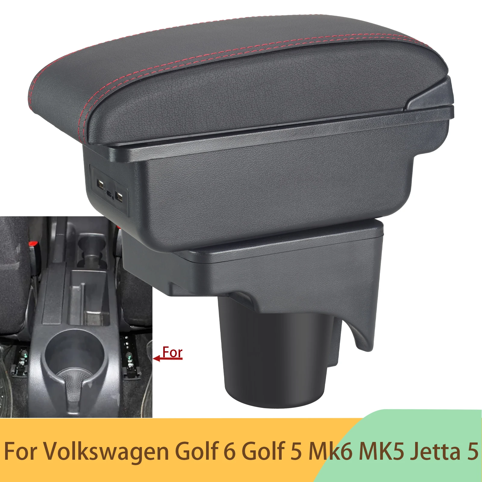 For Volkswagen Golf 6 Armrest Box For VW Golf 6 Golf 5 Mk6 MK5 Jetta 5 Car Armrest For VW Sagitar Storage Box Interior details
For Volkswagen Golf 6 Armrest Box For VW Golf 6 Golf 5 Mk6 MK5 Jetta 5 Car Armrest For VW Sagitar Storage Box Interior details