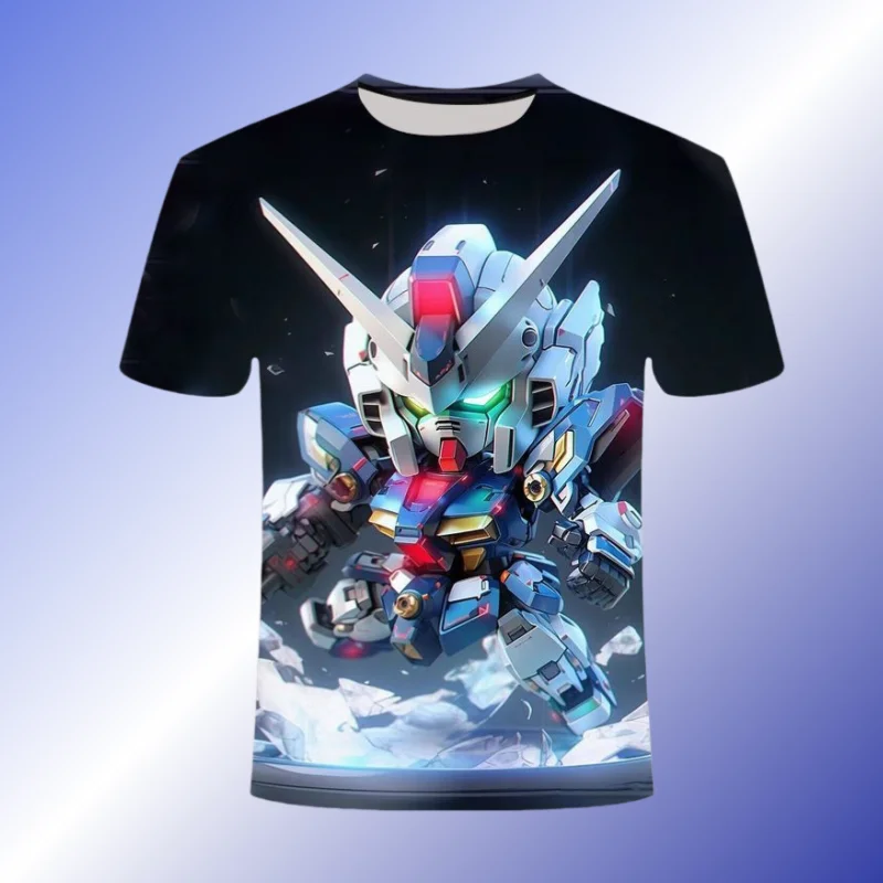 2025 summer hot-selling adult T-shirt mecha Gundam pattern printing children's parent-child daily leisure short sleeves
2025 summer hot-selling adult T-shirt mecha Gundam pattern printing children's parent-child daily leisure short sleeves