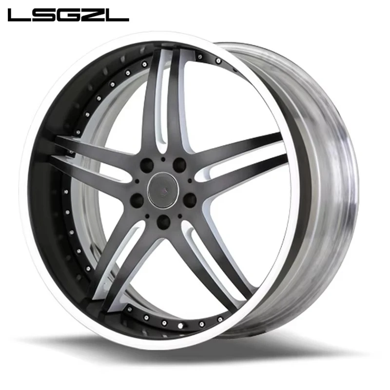 Customize Forged 2 Piece Wheel 17-28 Inch Modified Rims 5x120 Passenger Car Wheel for LUXURY Car Aluminium Alloy Rim
Customize Forged 2 Piece Wheel 17-28 Inch Modified Rims 5x120 Passenger Car Wheel for LUXURY Car Aluminium Alloy Rim