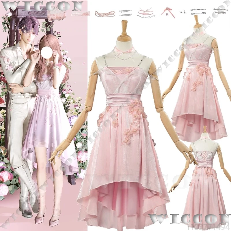 Rafayel Couple Girlfriend Suit Love And Deepspace Game Cosplay Summer Clothes Spring And Flower Pink Dress Girl Women Customized
Rafayel Couple Girlfriend Suit Love And Deepspace Game Cosplay Summer Clothes Spring And Flower Pink Dress Girl Women Customized