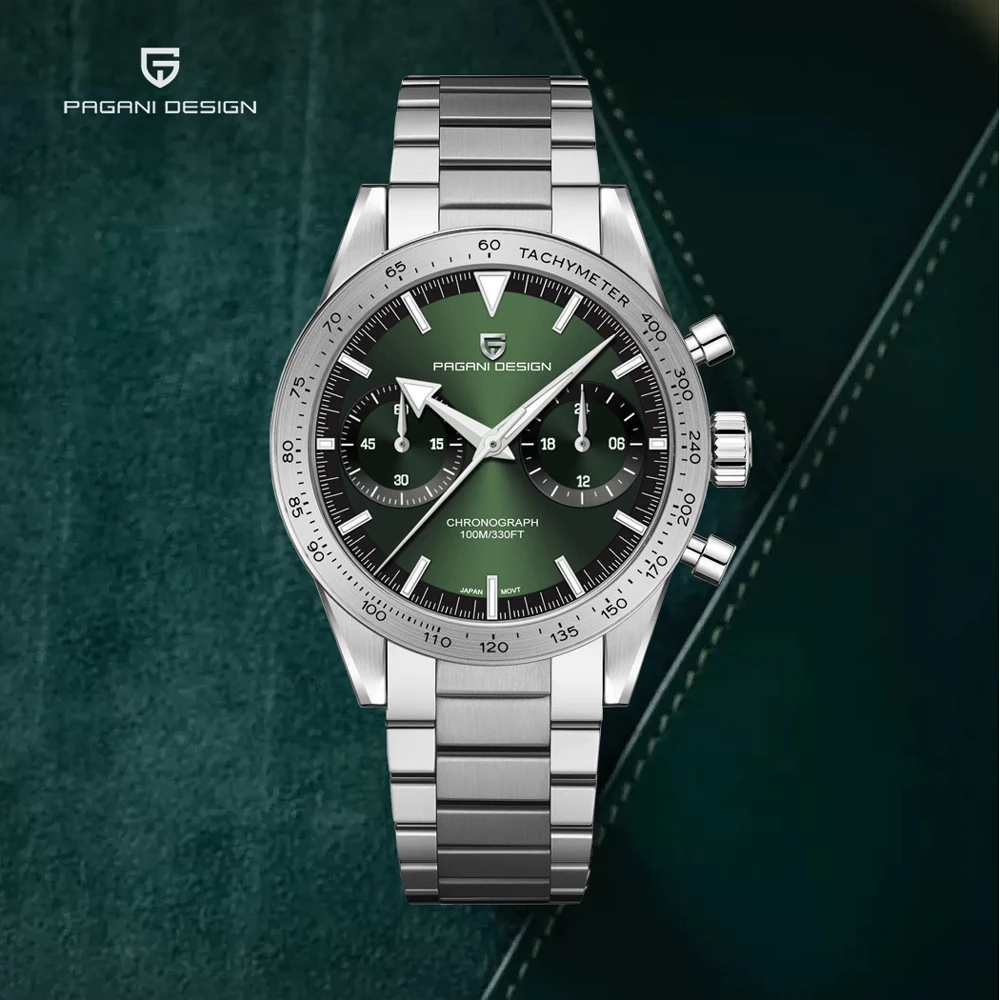 PAGANI DESIGN Retro Moon Mens Quartz Wristwatches AR Sapphire Glass Chronograph Top Brand Luxury Watch For Men Waterproof Sports
PAGANI DESIGN Retro Moon Mens Quartz Wristwatches AR Sapphire Glass Chronograph Top Brand Luxury Watch For Men Waterproof Sports