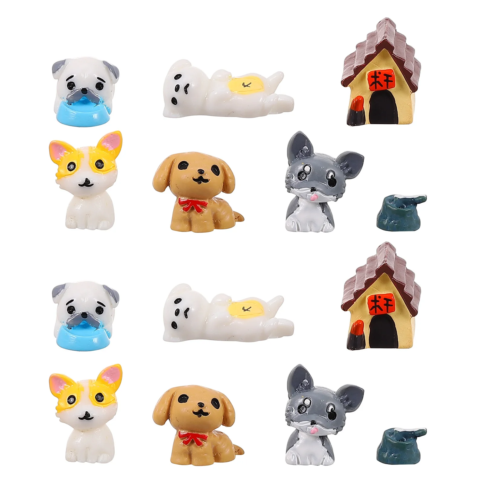 14pcs Dog Ornaments High Quality Garden Decoration Desktop Micro Landscape Supplies Puppy Statue Realistic Dog Figurines For
14pcs Dog Ornaments High Quality Garden Decoration Desktop Micro Landscape Supplies Puppy Statue Realistic Dog Figurines For
