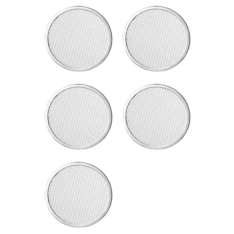 LLCS-5Pcs 12Inch Aluminum Seamless Rim Pizza Baking Screen - Perfect Crisp, Enhanced Airflow
LLCS-5Pcs 12Inch Aluminum Seamless Rim Pizza Baking Screen - Perfect Crisp, Enhanced Airflow
