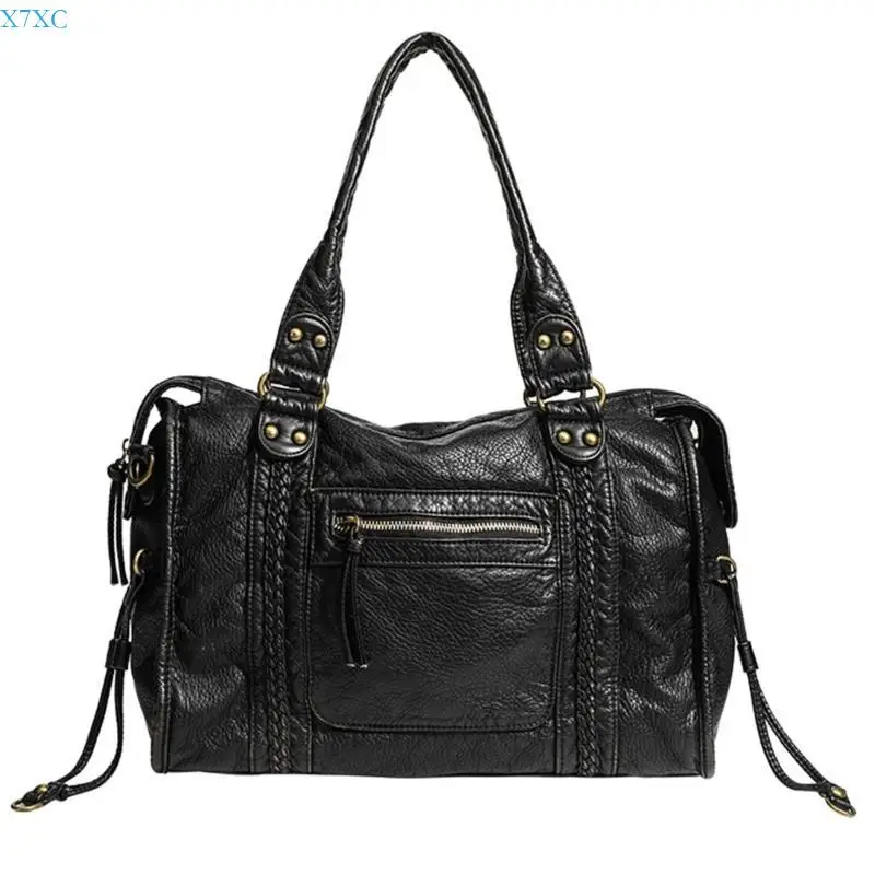 X7XC Practical Shoulder Bag PU Leather Crosbody Handbag Top Handle Purse for Women
X7XC Practical Shoulder Bag PU Leather Crosbody Handbag Top Handle Purse for Women