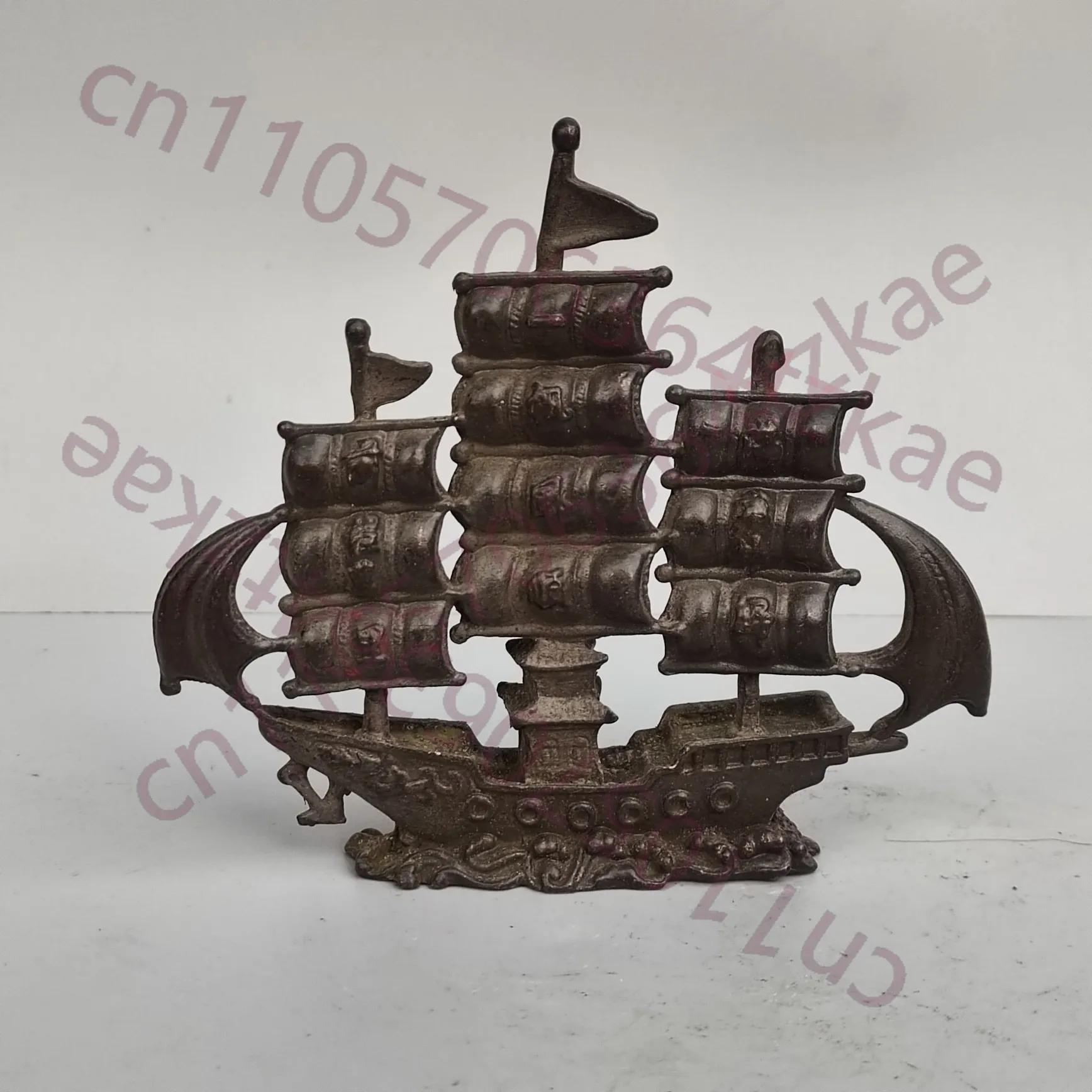 Chinese Folk Collection Old Pure copper Sailing ornament collection- Handcrafted Artifacts for Home Decor
Chinese Folk Collection Old Pure copper Sailing ornament collection- Handcrafted Artifacts for Home Decor