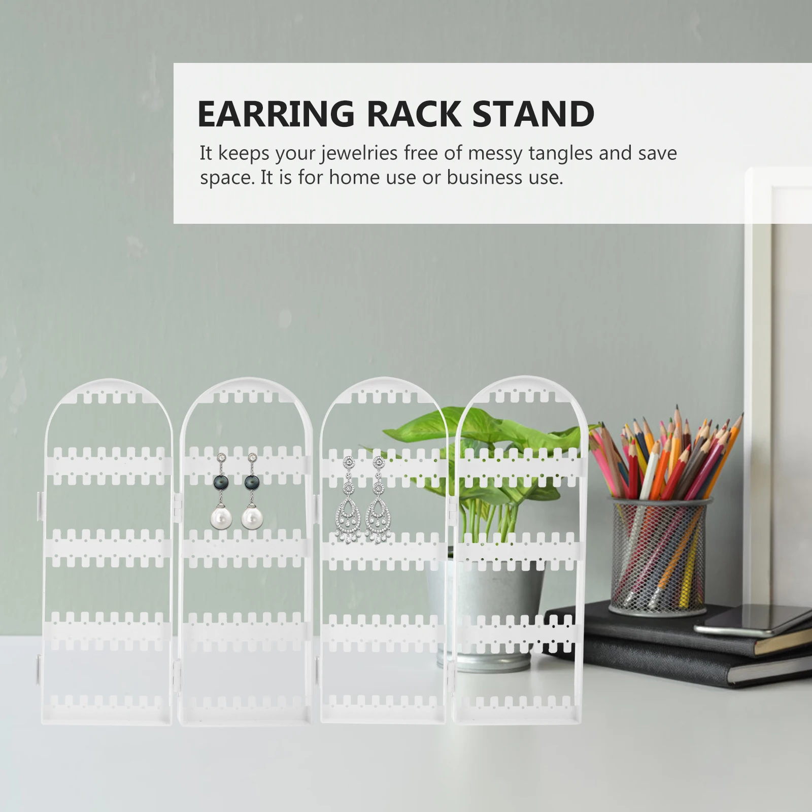 Earring Display Rack Foldable Plastic Stand For Jewelry Storage Organizer Holder Dust Proof Case For Rings Watches
Earring Display Rack Foldable Plastic Stand For Jewelry Storage Organizer Holder Dust Proof Case For Rings Watches