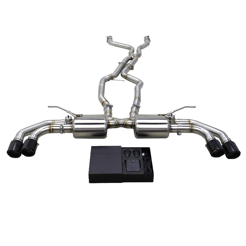 LXBY-OEM Stainless Steel Exhaust Pipes for PORSCHE Cayenne 958 4.8 2010-2016 Vacuum Valve Muffler Catback With Remote Control
LXBY-OEM Stainless Steel Exhaust Pipes for PORSCHE Cayenne 958 4.8 2010-2016 Vacuum Valve Muffler Catback With Remote Control